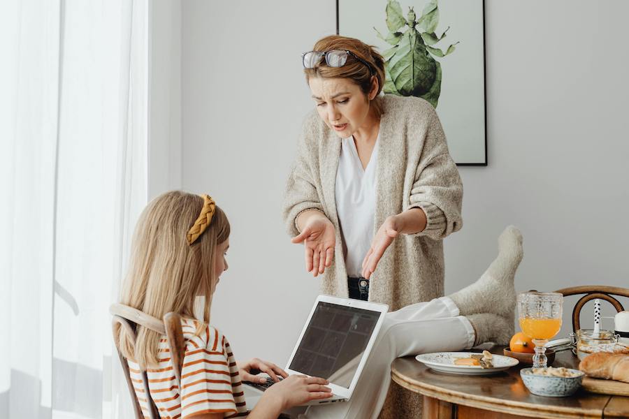 mom upset with teen who isn't listening to her | The Peaceful Mind Counseling Center