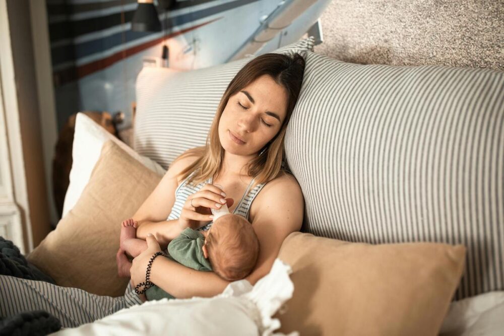 tired mom postpartum | The Peaceful Mind Counseling Center