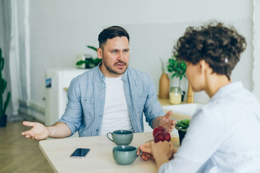 couple having communication issues | The Peaceful Mind Counseling Center