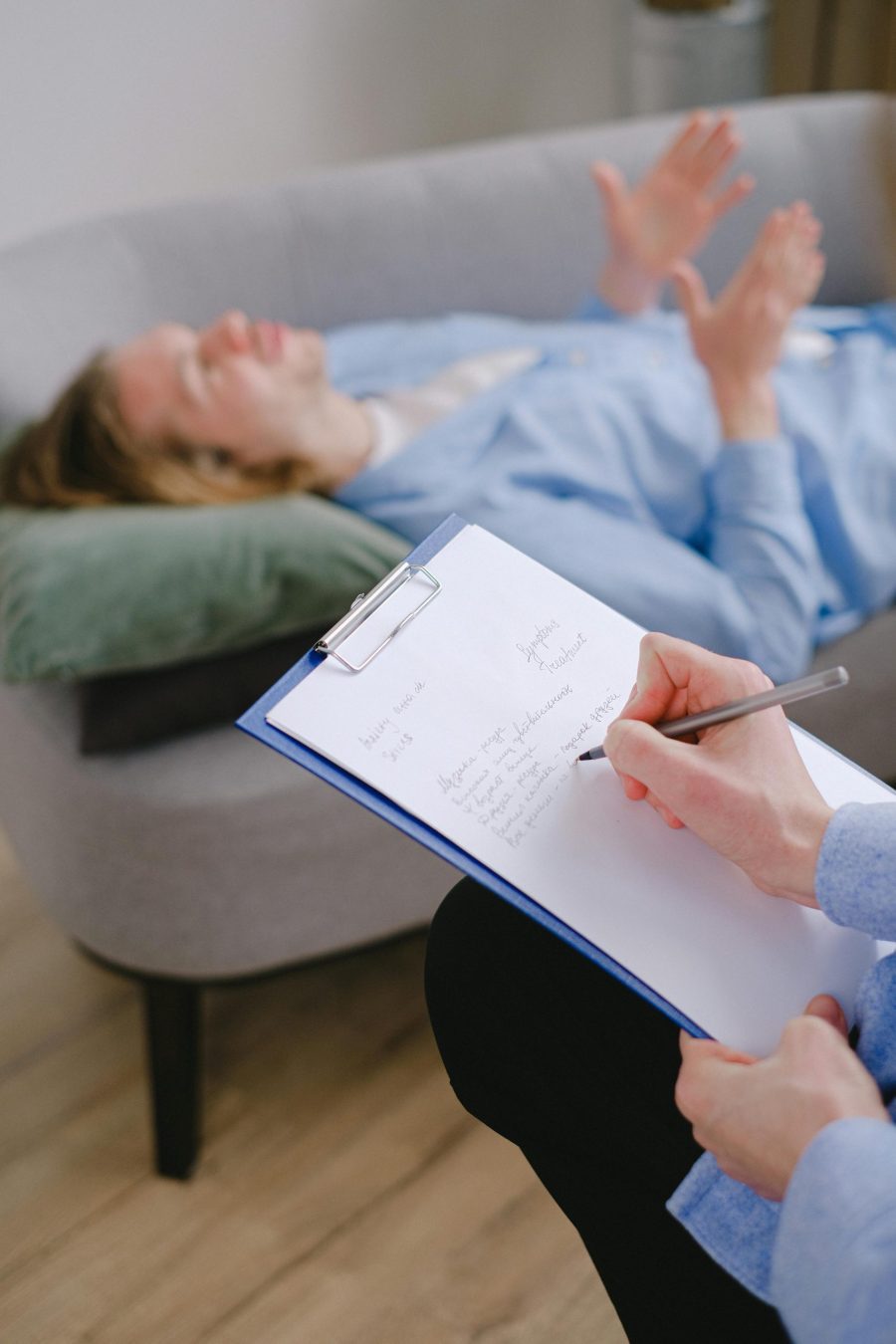Man receiving CBT therapy | The Peaceful Mind Counseling