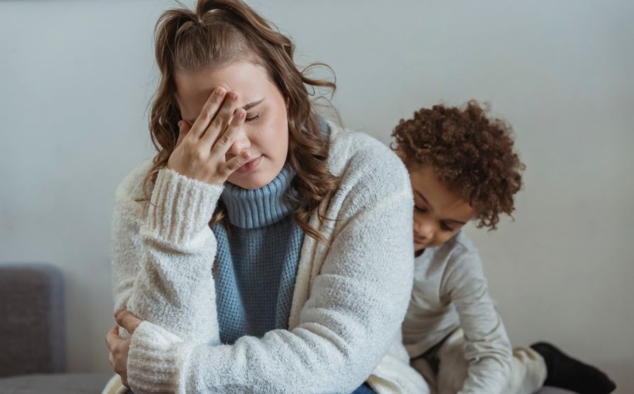 Mom trying to parent without support | The Peaceful Mind Counseling Center
