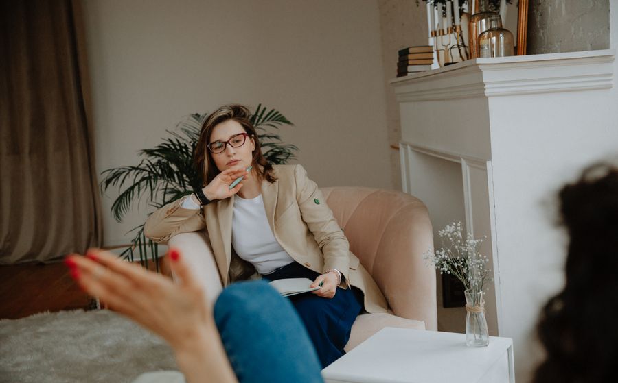 Woman in therapy for anxiety | The Peaceful Mind Counseling Center
