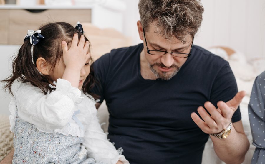 Parent talking to child after lying | The Peaceful Mind Counseling Center